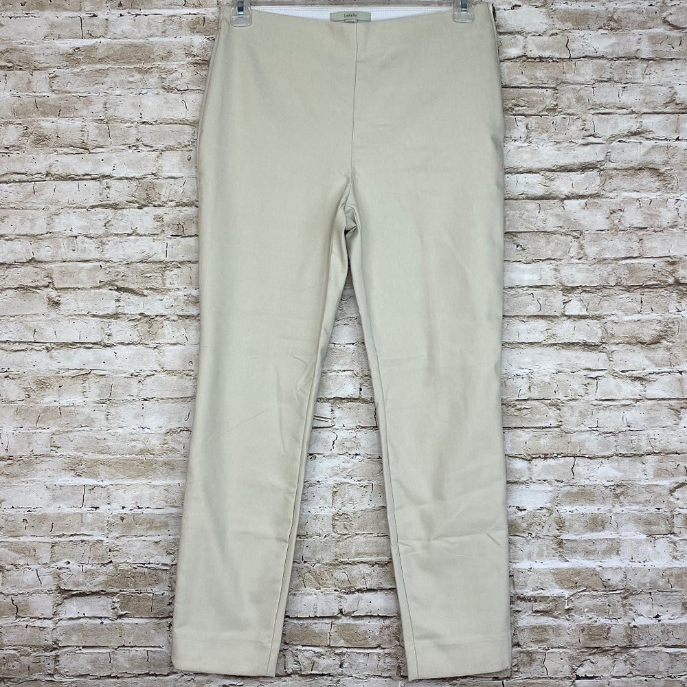 Lark & Ro Women's Slim Leg Stretch Pants Pull-on